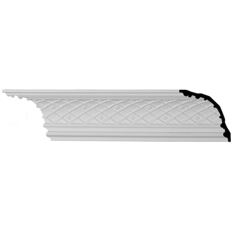 Ekena Millwork SAMPLE - 6"H x 6"P x 8 3/8"F x 12"L Brightton Large Crown Moulding SAMPLE-MLD06X06X08BR